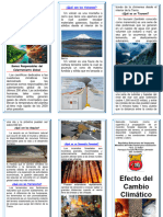 Triptico Cambio Climatico 1