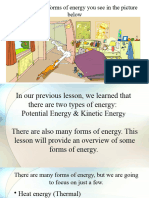 Energy Forms Discussion