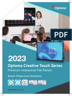 Optoma Leaflet - IFP 5 & 3 Series - 2023