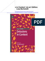 Delusions in Context 1St Ed Edition Lisa Bortolotti Full Chapter