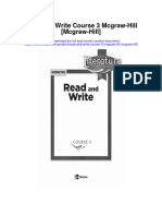 Download Read And Write Course 3 Mcgraw Hill Mcgraw Hill all chapter
