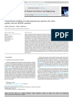 Compositional Modeling of Multicomponent Gas Injection Into Saline Aquifers With The MUFITS Simulator