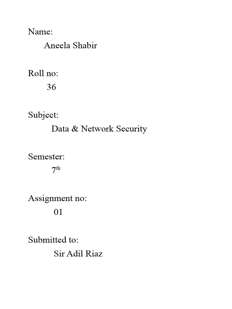 Data Security Analysis and Improvement Plan | PDF | Security | Computer ...