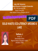 Eco-Literacy by School Girl
