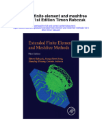 Extended Finite Element and Meshfree Methods 1St Edition Timon Rabczuk Full Chapter