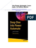 Download Deep Dive Into Power Automate Learn By Example 1St Edition Mishra full chapter