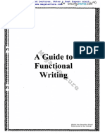 A Guide To Functional Writing