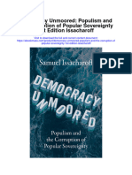 Democracy Unmoored Populism and The Corruption of Popular Sovereignty 1St Edition Issacharoff Full Chapter