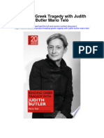 Download Reading Greek Tragedy With Judith Butler Mario Telo all chapter