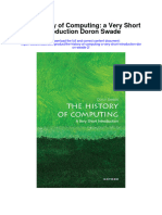 Download The History Of Computing A Very Short Introduction Doron Swade 2 full chapter