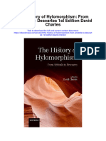 Download The History Of Hylomorphism From Aristotle To Descartes 1St Edition David Charles full chapter