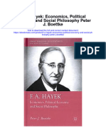 Download F A Hayek Economics Political Economy And Social Philosophy Peter J Boettke full chapter