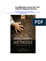 Demographic Methods Across The Tree of Life Roberto Salguero Gomez Full Chapter