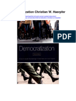 Download Democratization Christian W Haerpfer full chapter