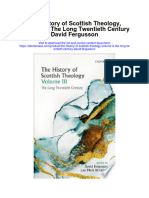 The History of Scottish Theology Volume Iii The Long Twentieth Century David Fergusson Full Chapter