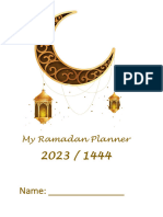 2023 - 1444 Ramadan Planner