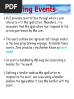 Event Handling in Java