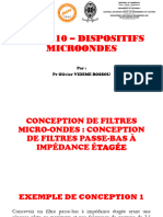 Conception de Filtres Microruban