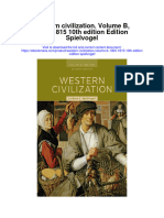 Download Western Civilization Volume B 1300 1815 10Th Edition Edition Spielvogel all chapter