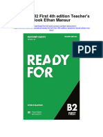 Ready For B2 First 4Th Edition Teachers Book Ethan Mansur All Chapter