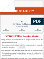 SY - PP II - Drug Stability