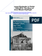 Download The Holocaust Bystander In Polish Culture 1942 2015 The Story Of Innocence Maryla Hopfinger full chapter