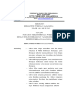 2.8.3.a SK INDIKATOR KINERJA PUSKESMAS SESUAI DENGAN JENIS-JENIS PELAYANAN YANG DISEDIAKAN DAN KEBIJAKAN PEMERINTAH PUSAT DAN DAERAH