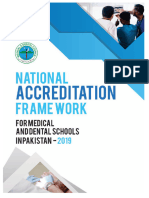 National Accreditation Framework PMDC - 2019