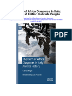 The Horn of Africa Diasporas in Italy An Oral 1St Edition Gabriele Proglio Full Chapter