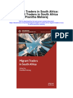 Migrant Traders in South Africa Migrant Traders in South Africa Pranitha Maharaj Full Chapter