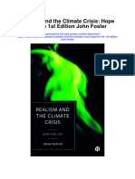 Realism and The Climate Crisis Hope For Life 1St Edition John Foster All Chapter
