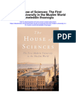 The House of Sciences The First Modern University in The Muslim World Ekmeleddin Ihsanoglu Full Chapter