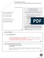 Declaration Automatique Des Revenus 2023