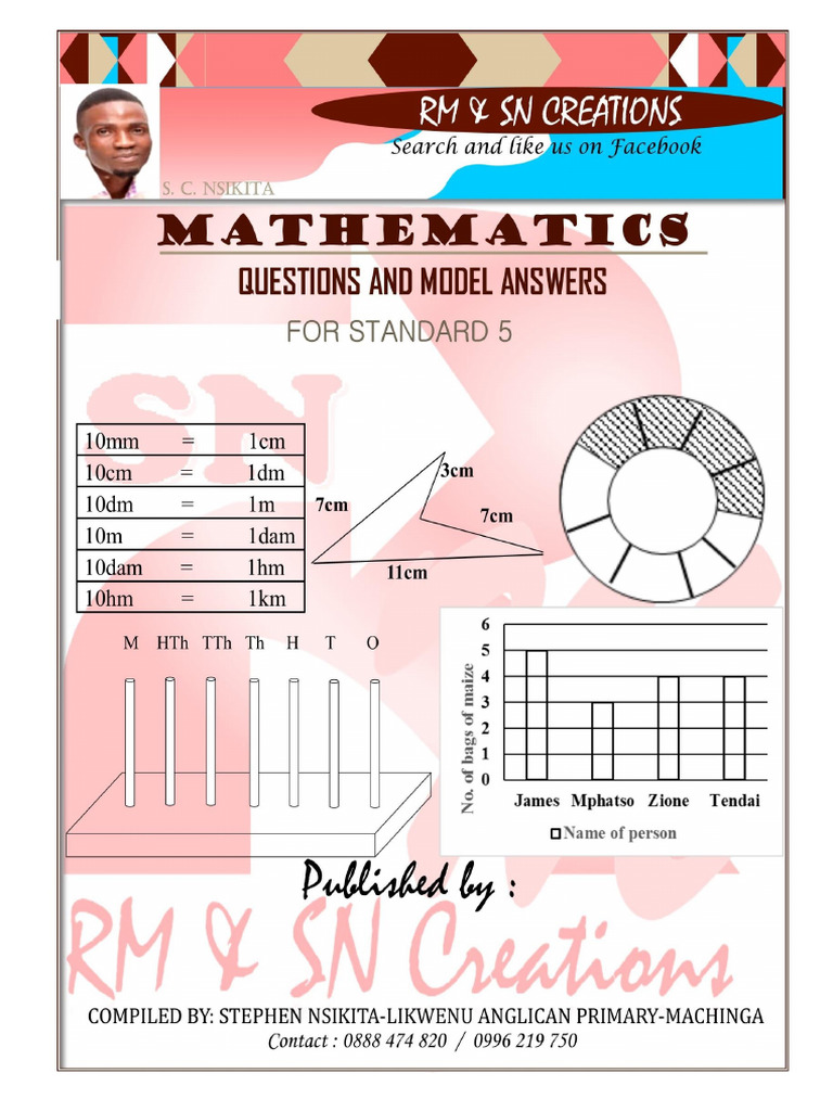 Std 5 Mathematics Questions & Answers | PDF | Elementary Mathematics ...