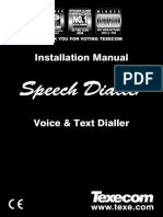 SPEECH-DIALLER-INSTALLATION-MANUAL