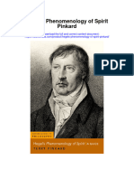 Hegels Phenomenology of Spirit Pinkard Full Chapter