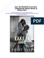 Fake in Love An Enemies To Lovers Romance Heatstroke Hearts Book 2 Bailey Hart Full Chapter