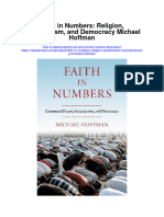 Faith in Numbers Religion Sectarianism and Democracy Michael Hoffman Full Chapter