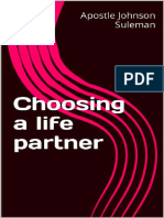 Choosing A Life Partner - Apostle Johnson Suleman