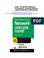 Mike Meyers Comptia Network Certification Passport Seventh Edition Exam N10 008 Jonathan S Weissman Full Chapter