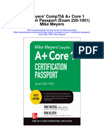 Download Mike Meyers Comptia A Core 1 Certification Passport Exam 220 1001 Mike Meyers full chapter