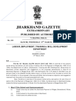 Jharkhand Payment of Wages (Amendment) Rules, 2023