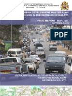 The Study On Urban Development Master Plan For Lilongwe in The Republic of Malawi Final Report