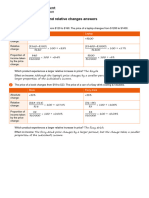 AO2 Worksheet 4 Absolute and Relative Changes Answers