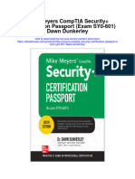 Download Mike Meyers Comptia Security Certification Passport Exam Sy0 601 Dawn Dunkerley full chapter
