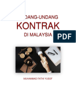 Undang Undang Kontrak Di Malaysia