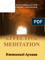 Effective Meditation - Here Is T - Emmanuel Ayensu