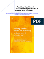 Military Families Health and Well Being A Socioecological Model of Risks Janja Vuga Bersnak Full Chapter