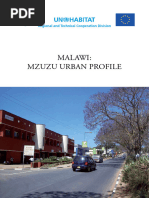 Malawi Mzuzu Urban Profile