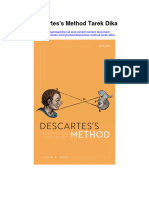 Descartess Method Tarek Dika Full Chapter